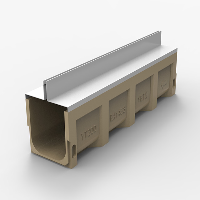 polymer concrete pub slot drain cover